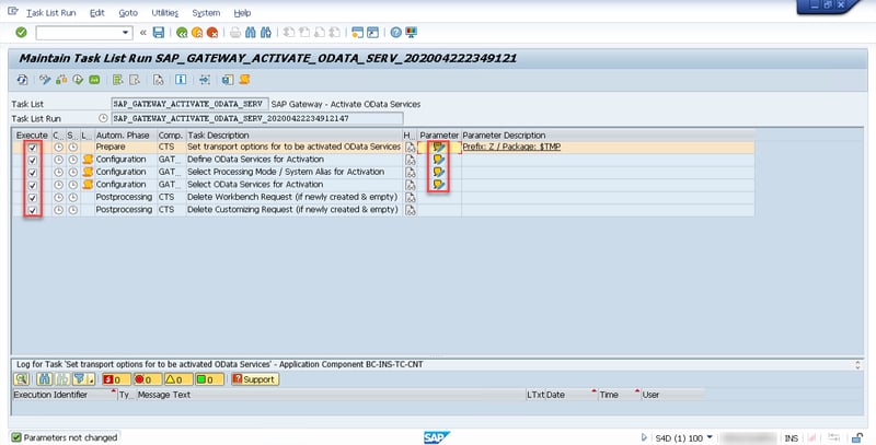 23 Maintain task list run_Activating odata services_How to Implement an SAP Fiori App in S4HANA_Createch
