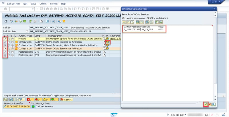 24 define odata services_Activating odata services_How to Implement an SAP Fiori App in S4HANA_Createch