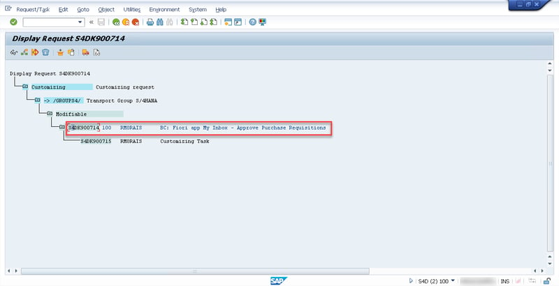 29 approve purchase requisitions_adding sap fioro apps to a transport request_How to Implement an SAP Fiori App in S4HANA_Createch