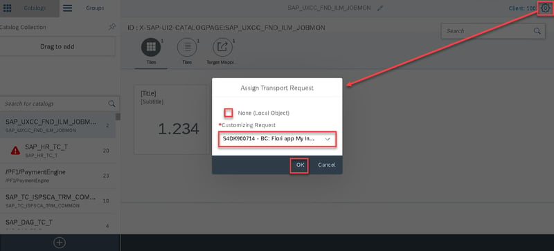 30 assign transport request_adding sap fioro apps to a transport request_How to Implement an SAP Fiori App in S4HANA_Createch