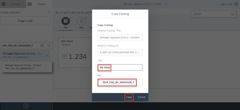 33 copy catalog_maintaining business catalogs_How to Implement an SAP Fiori App in S4HANA_Createch