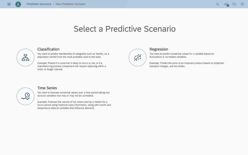 Creation of a new predictive scenario_Augmented Analytics_How Much Do You Know About SAP Analytics Cloud_Createch
