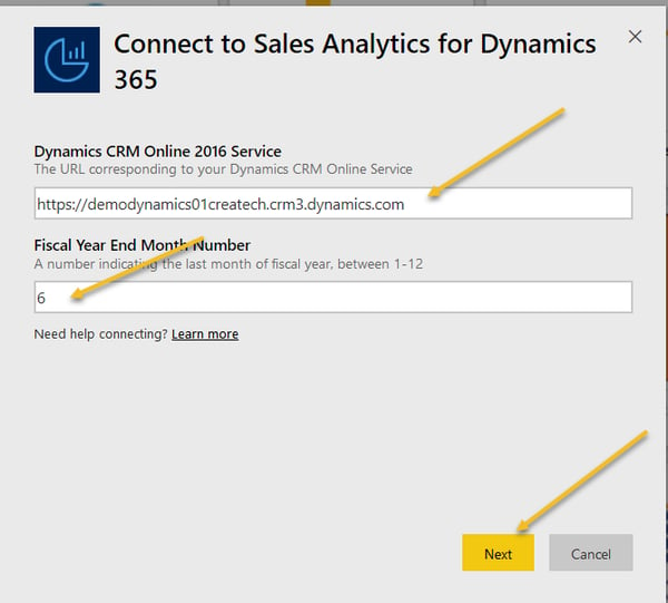 Power BI_Microsoft Dynamics 365 CRM_Connect to Sales Analytics for Dynamics 365 _Createch Montreal Canada